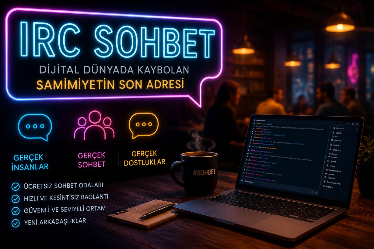 IRC Sohbet Dijital Dünyada Kaybolan Samimiyetin Son Adresi