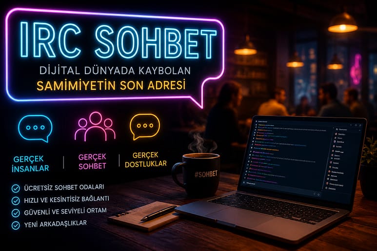 IRC Sohbet: Dijital Dünyada Kaybolan Samimiyetin Son Adresi IRC Sohbet: Dijital Dünyada Kaybolan Samimiyetin Son Adresi